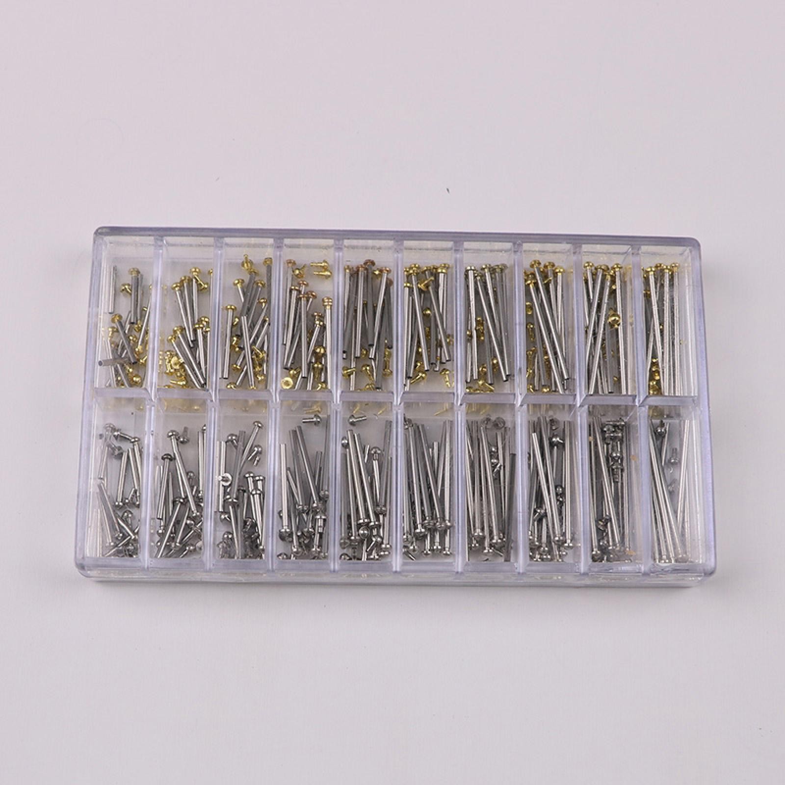 New For Watch Band Spring Bars Tubes Strap Repair Tubes Screw Lug Type Tool Sets