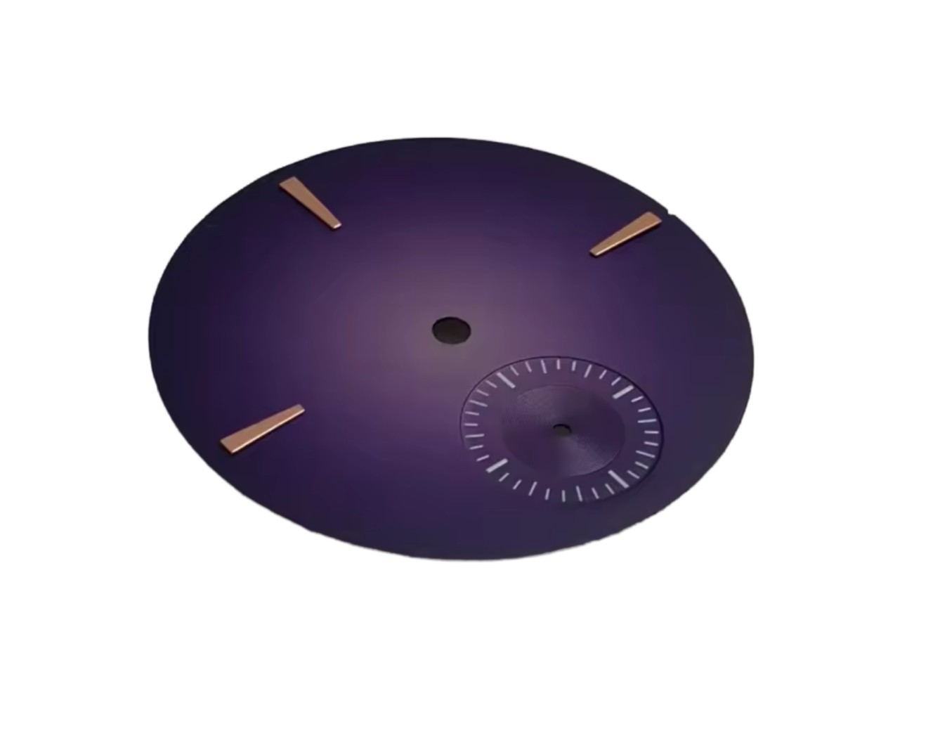 37mm gradient color Dial For ETA6497/6498 ST3600/3 Movement Watch Accessories