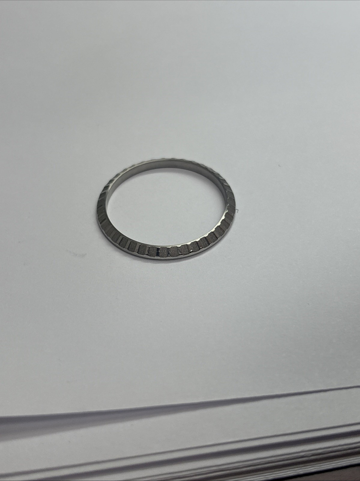 Rolex Bezel For A 28mm Watch as Is Stainless Steel Bezel