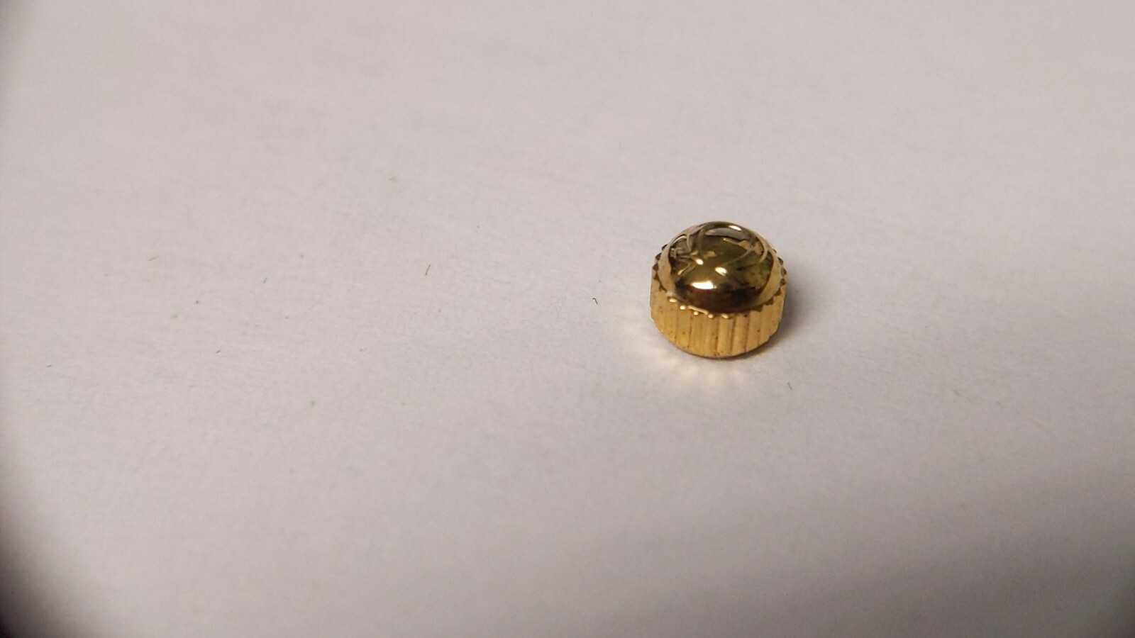 Unbranded Crown to fit Omega YELLOW 4.0 x 2.0 T10Y 1/2 Ball for watch repair