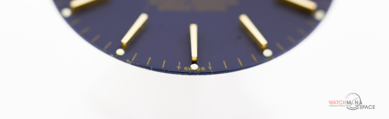 Vintage Men’s Rolex Datejust QS 36mm 16233 16013 Royal Blue Stick Dial 2/T #L2