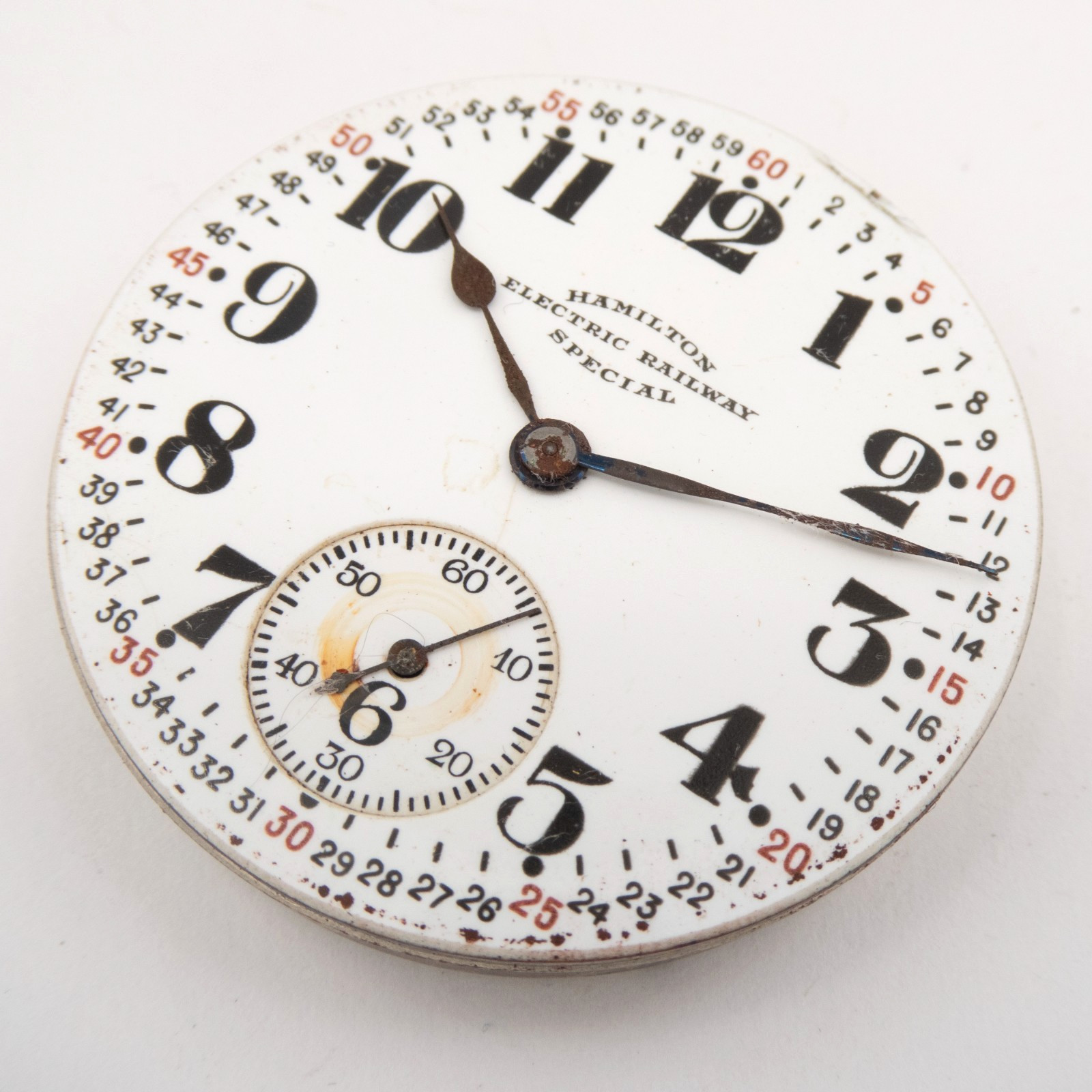 Hamilton Grade 974 Model 2 16-Size 17-Jewel Antique Pocket Watch Movement
