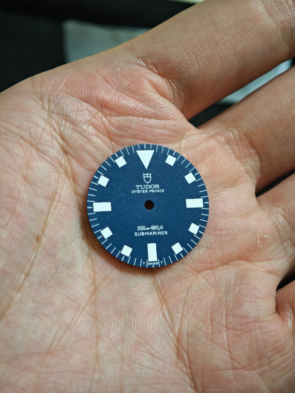Vintage T 9401 navy blue MN dial, 26mm, fit for 2824 2836