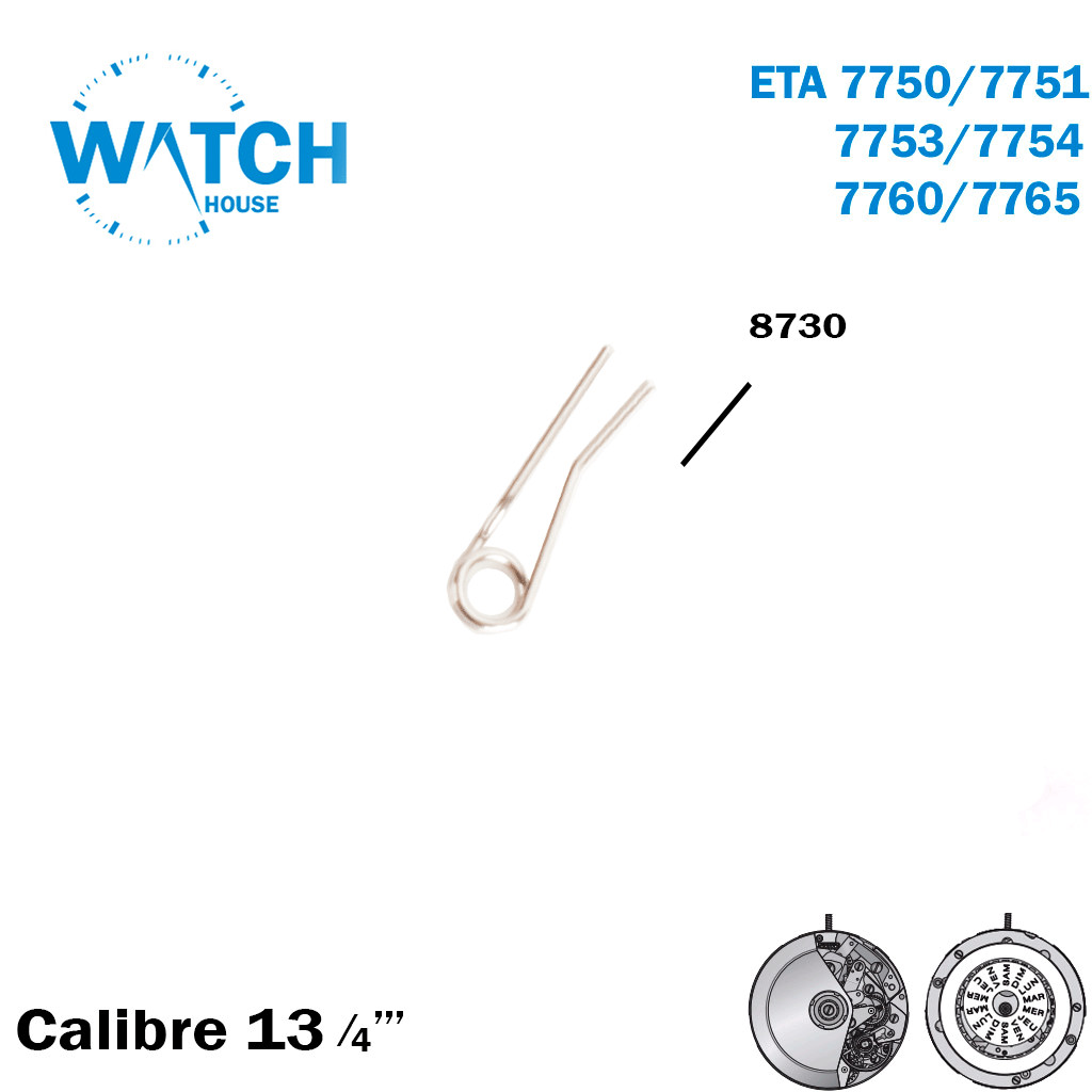 ETA 7750 ORIGINAL Hour Hammer Spring , FOR Movement Part no 8730. watchmakers