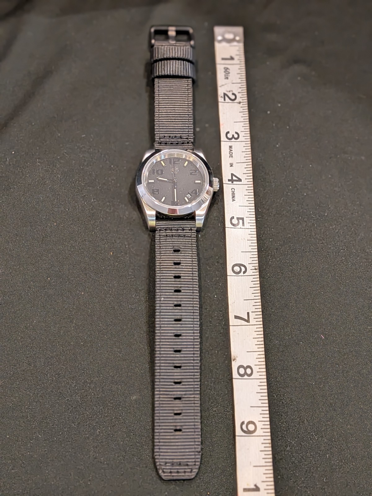 Luminox Blackout MOD Steel Case Sapphire Crystal Read Description