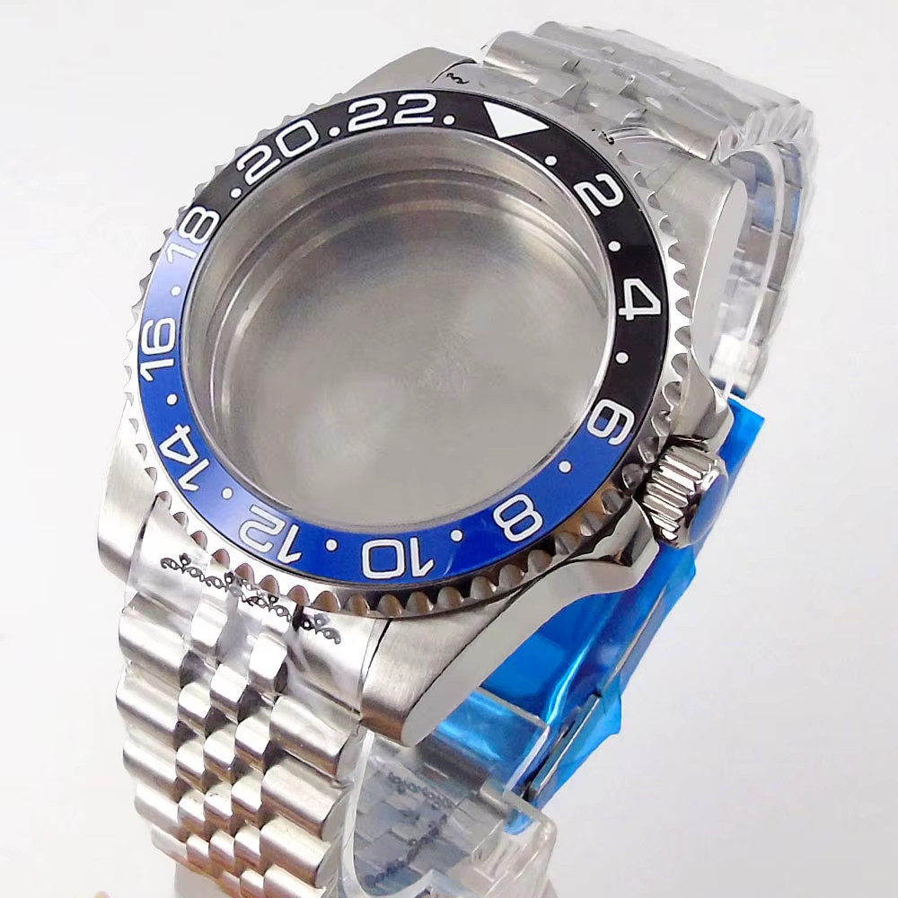 20ATM Dive Case 40Mm Fit NH35 NH36 NH34 GMT ETA 2824 PT5000 Steel Watch Case Jub