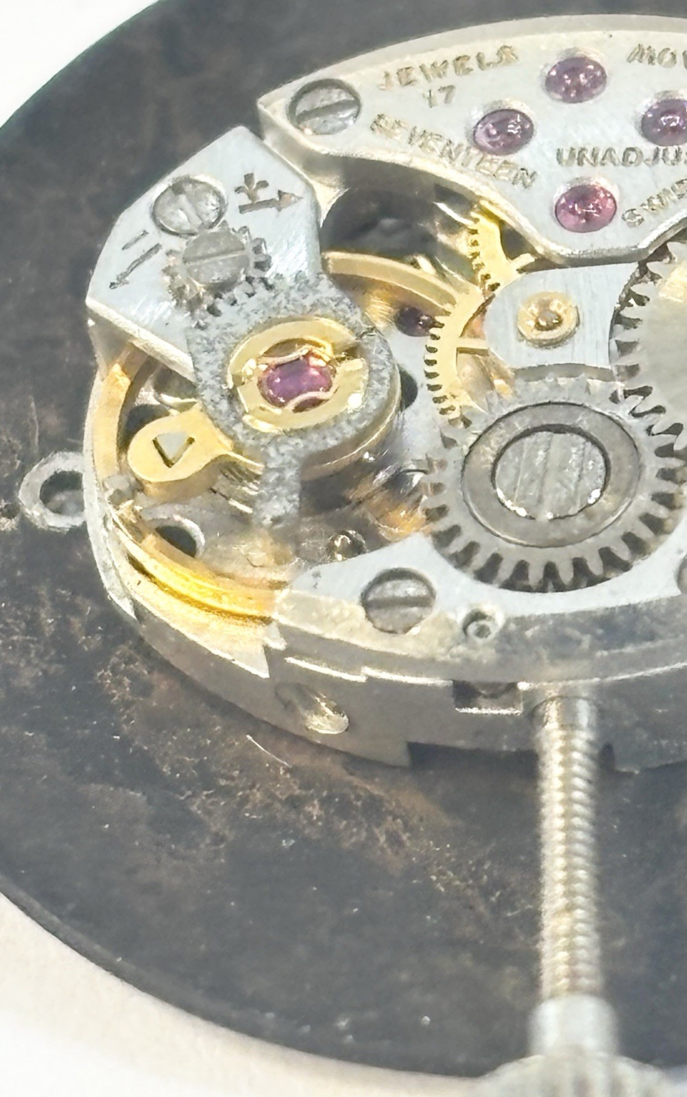 Vintage Woman’s Movado Museum Watch Movement 17J Running 22mm