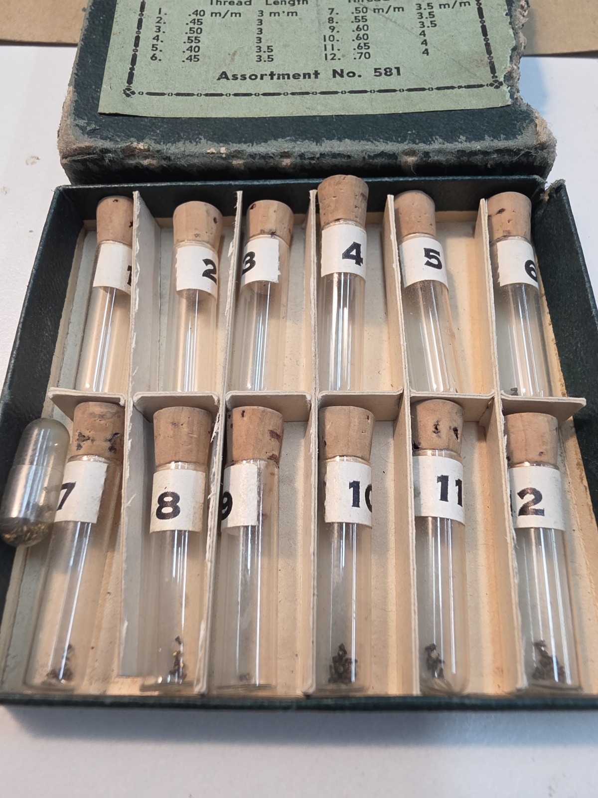 Vintage Partial Quickfit Assortment 581 Of Swiss Bracelet Balance Screws