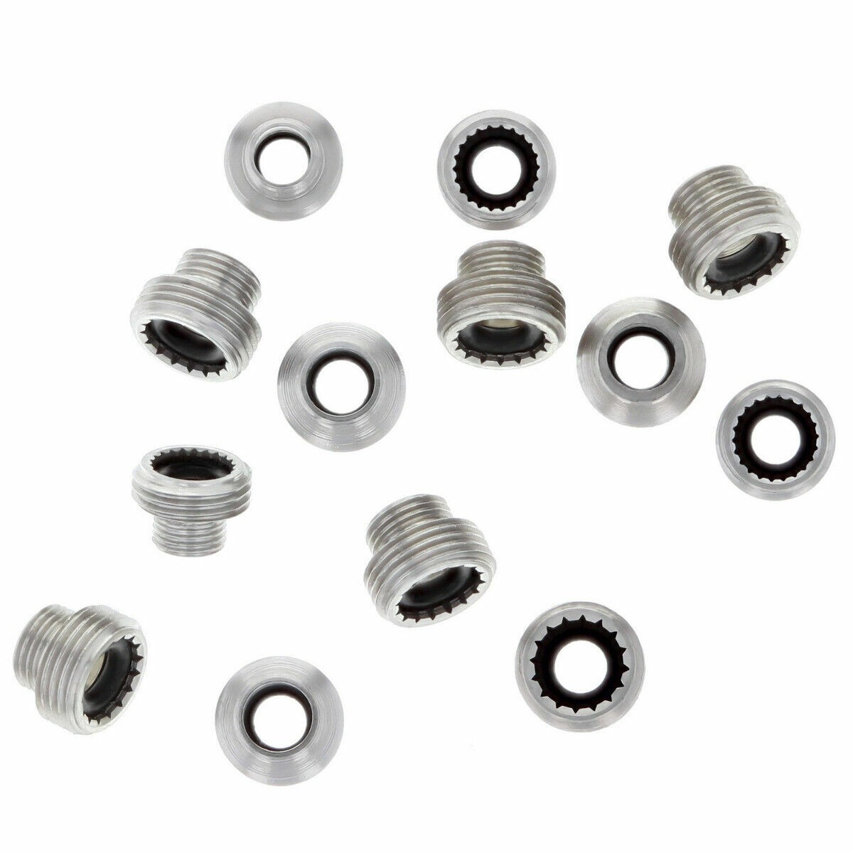 12 Stainless Steel Replacement Case Tubes 5.3mm Crown For Rolex Day-Date