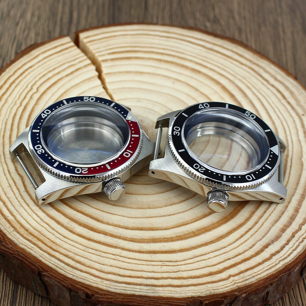 40mm 62MAS Mod Stainless Watch Case Sapphire For Seiko NH34 NH35 NH36 NH38