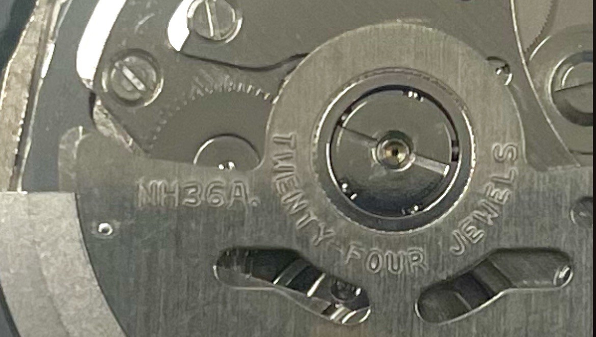NH34 NH34A GMT Automatic Movement New For SKX mods 4 Hands