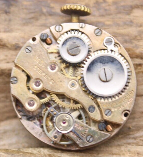 WYDA SWISS WATCH MOVEMENT 15j 23.4mm FOR REPAIR (KF)