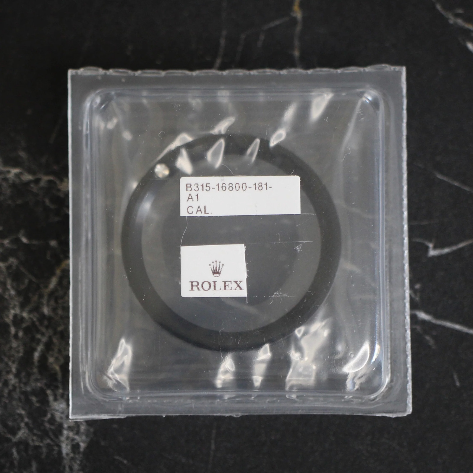 NEW Rolex 16800 | 16610 Submariner Date Original Black Bezel Insert Blister