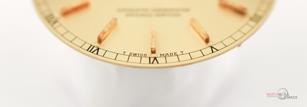 Original Men’s Rolex DayDate 36mm 18238 18038 Champagne Stick Dial 18KY #J15