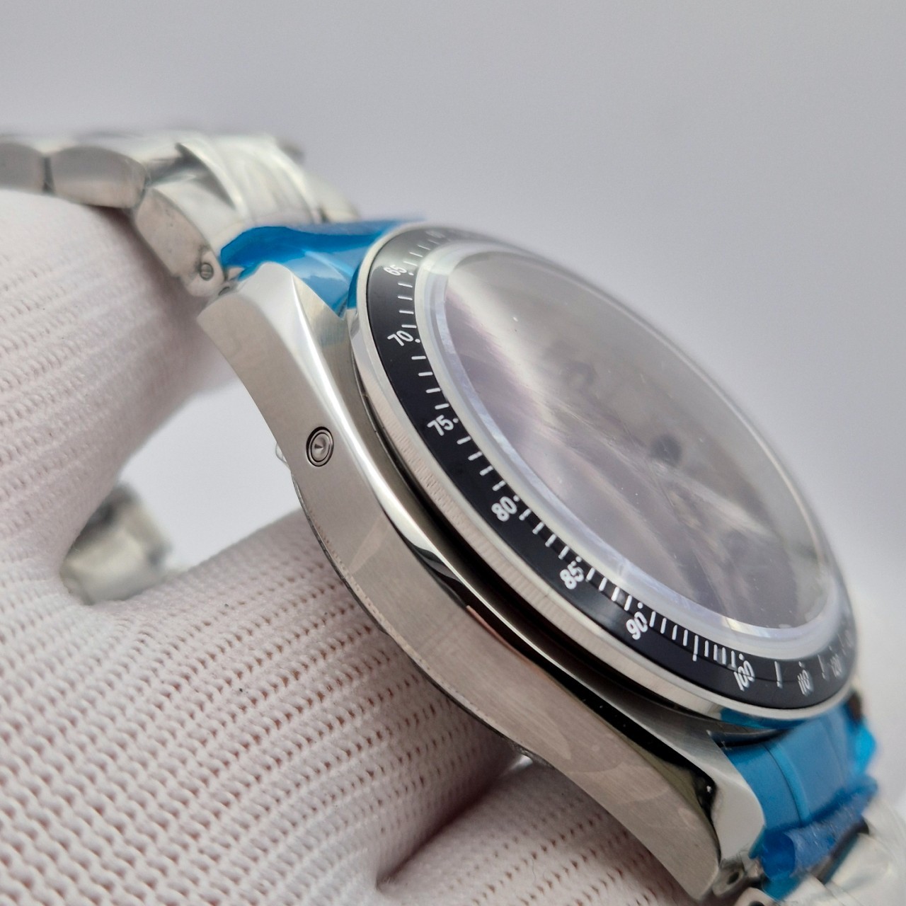 New! valjoux 7751/7753 Movement Watch Case parts with bracelet 39mm