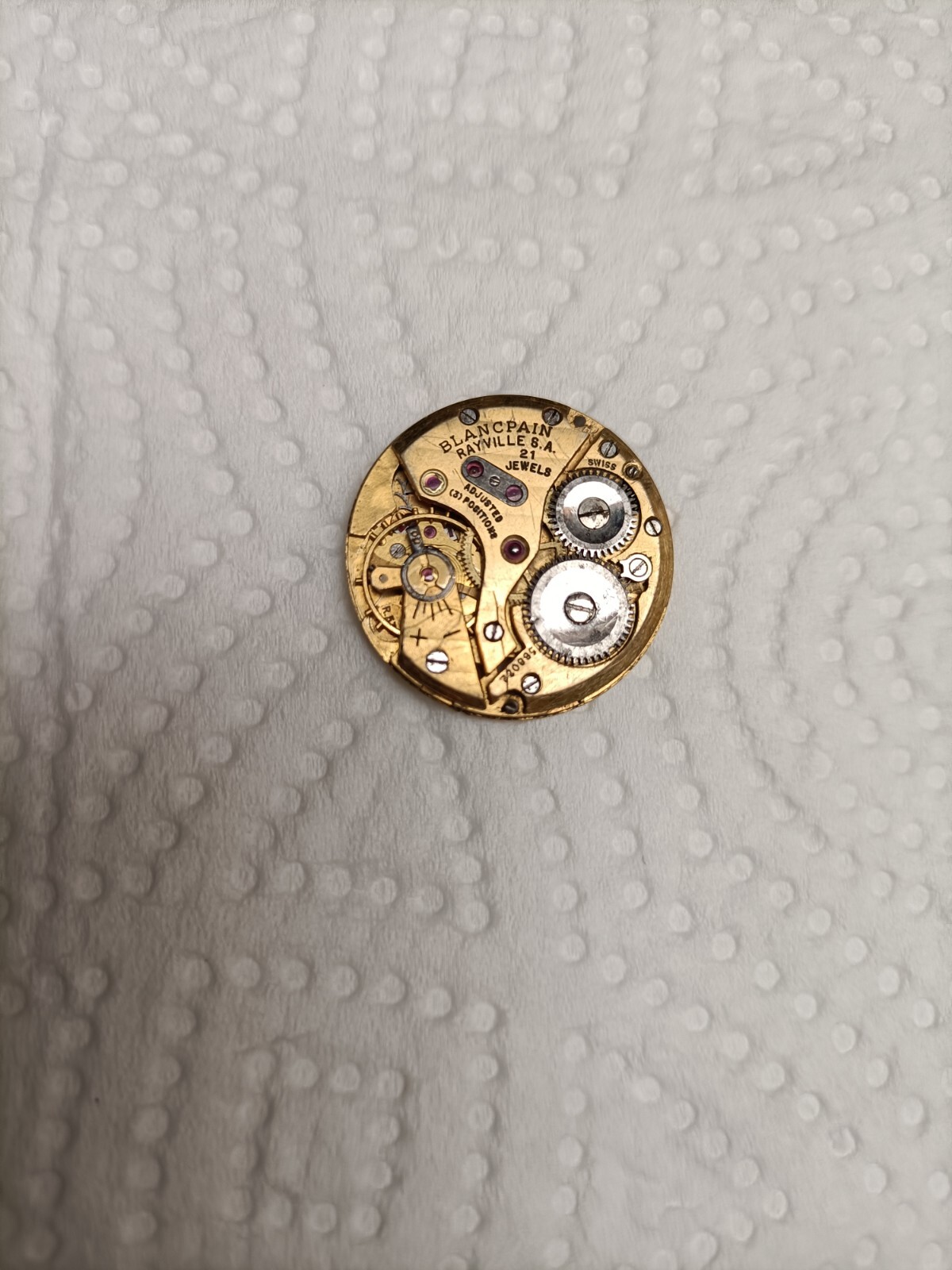 Vintage Blancpain Rayville Men’s Mechanical Movement Watch