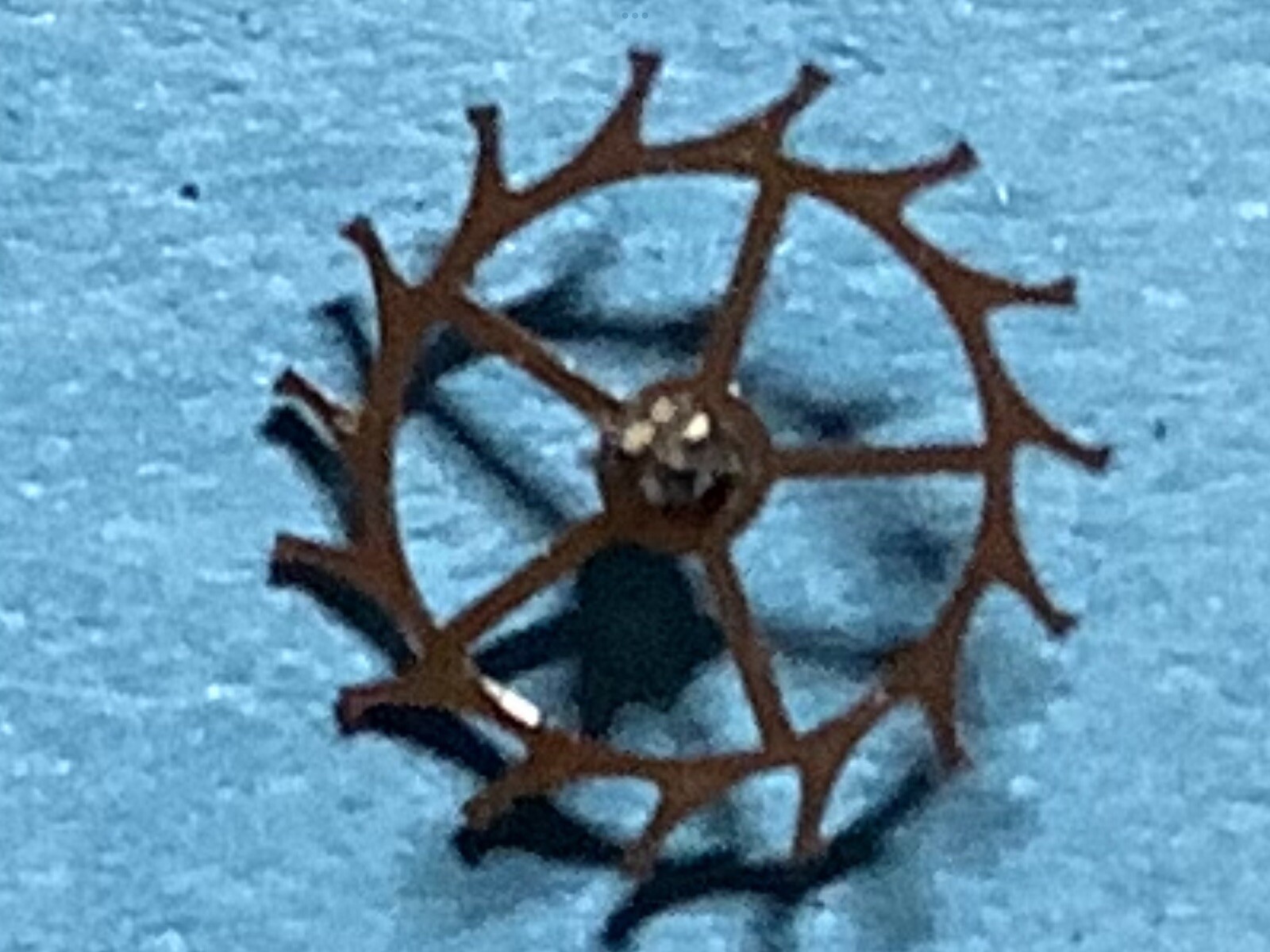 SOVIET WATCH PARTS.POLJOT 2628H Escape Wheel