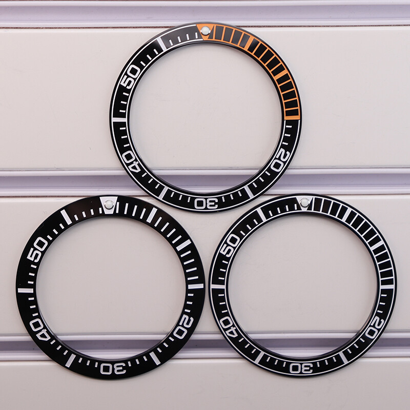 Outer diameter 41mm inner diameter 32.2mm modified Seiko warrior Ceramic bezel