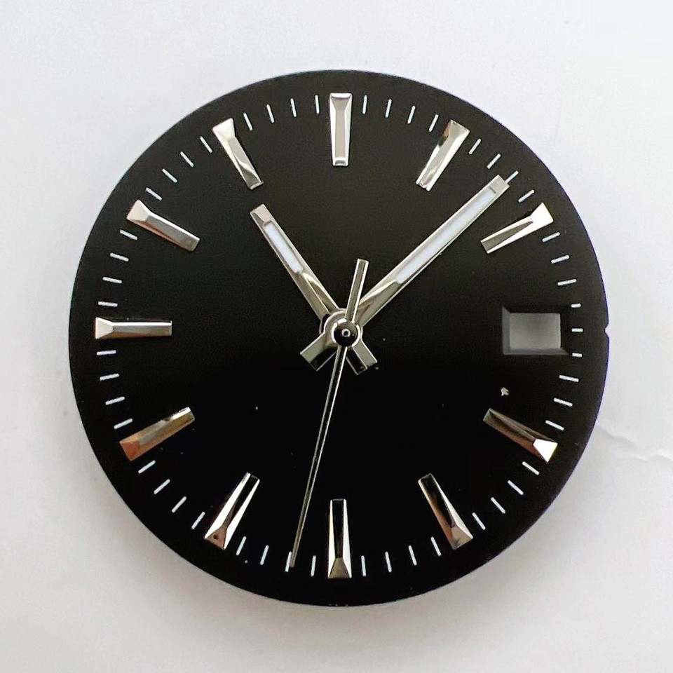 29.5mm Sunburst Watch Dial+Hands No Luminous for NH35/8215/2836 Movement Parts
