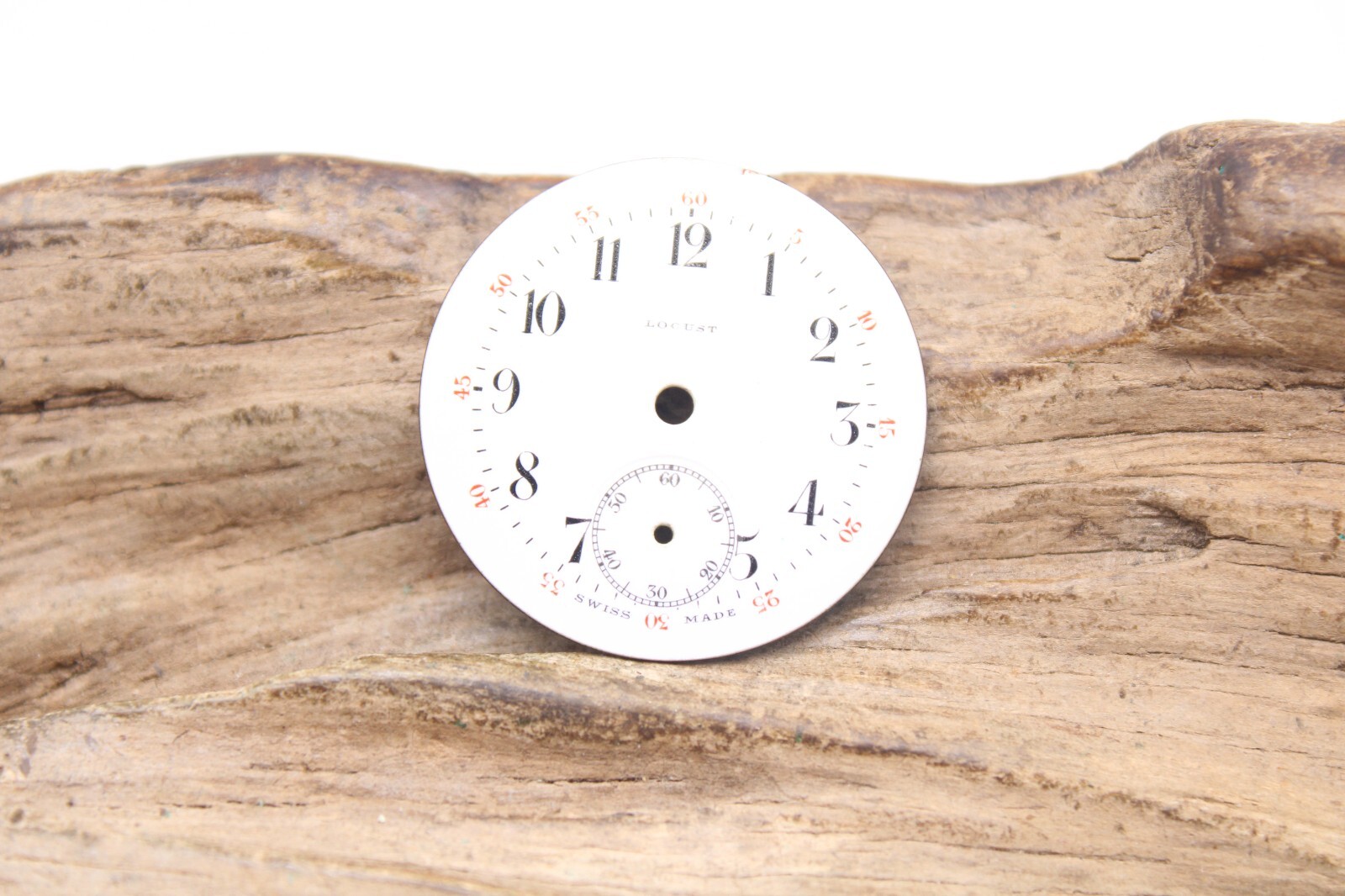 LOCUST POCKET WATCH DIAL BREGUET NUMERAL INDICES 28.8mm (F4I)