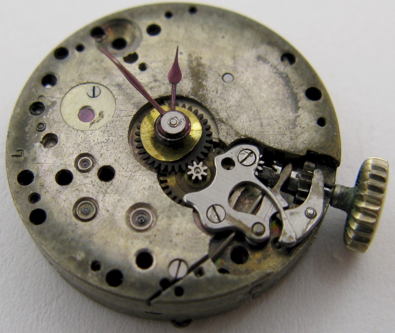 Swiss round movement Optima watch movement 15 jewels 3 adj. for project …