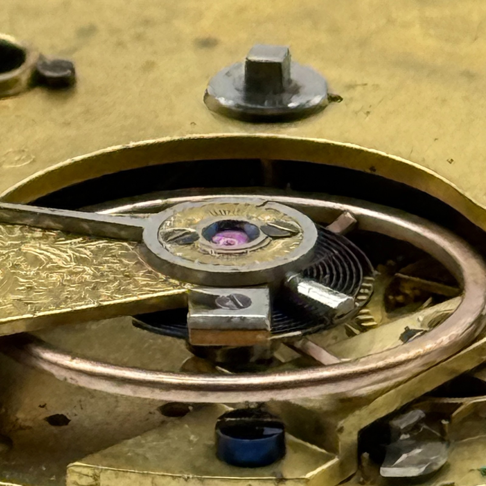 English Lever Pocket Watch Movement – P&W Mitchell Glasgow – Parts / Repair