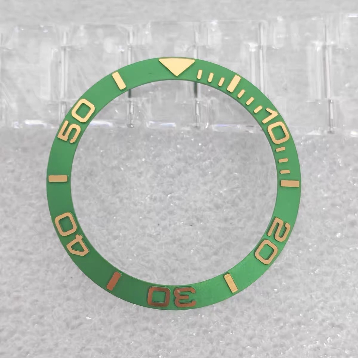 Aluminum Bezel Insert W/3M Tape For Rolex Submariner 116610 116613 116618