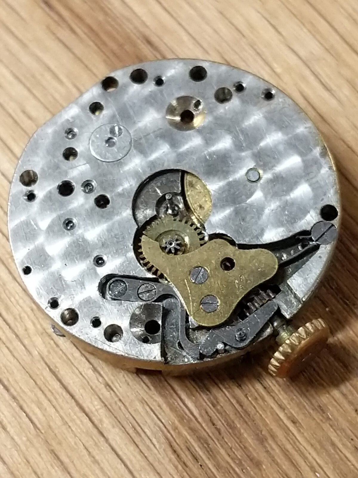 Antique Breguet HSPG military watch movement for parts
