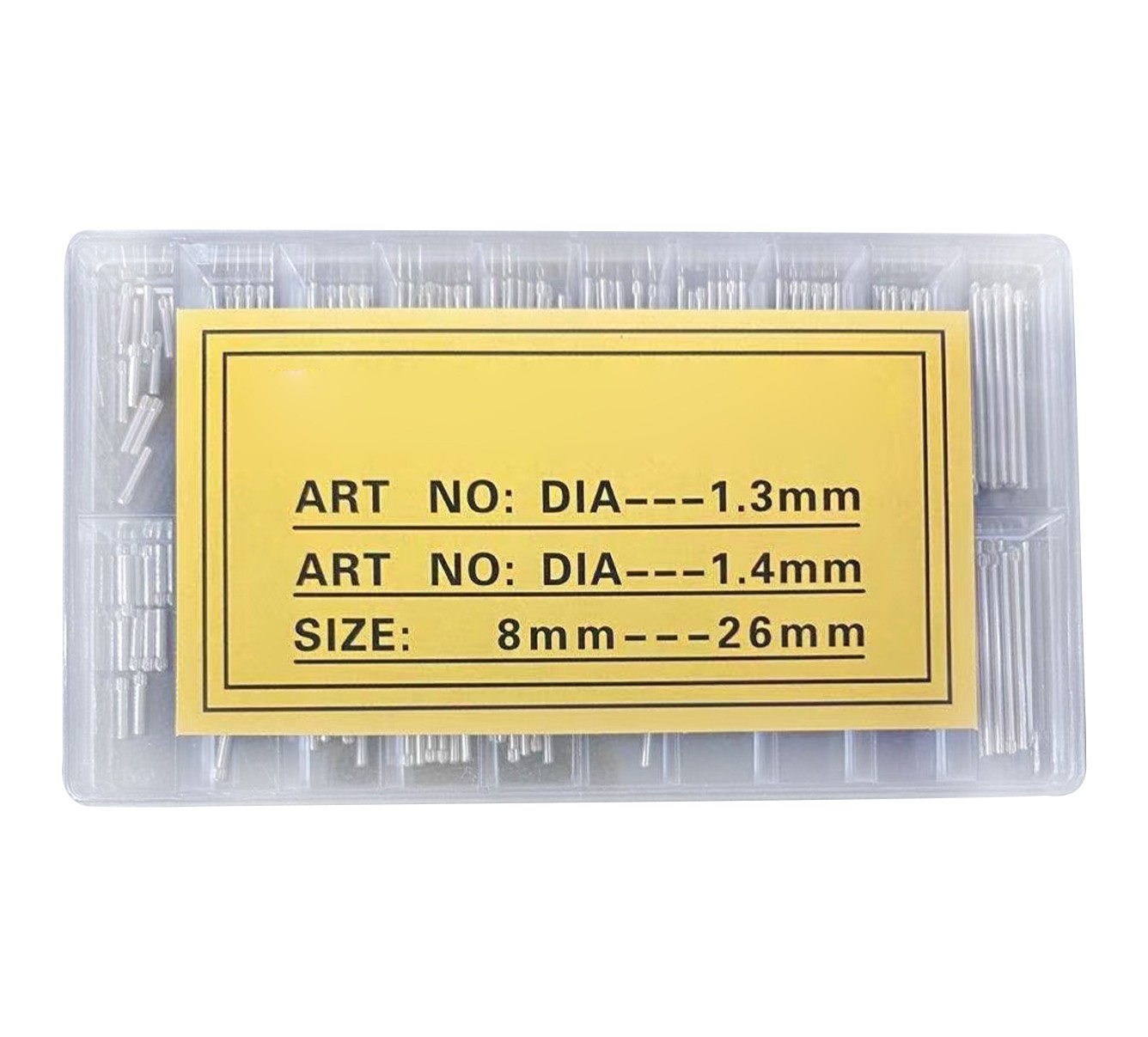 300pcs Stainless Steel Watch Band Bracelet Spring Bar Link Pin Repairing Tool