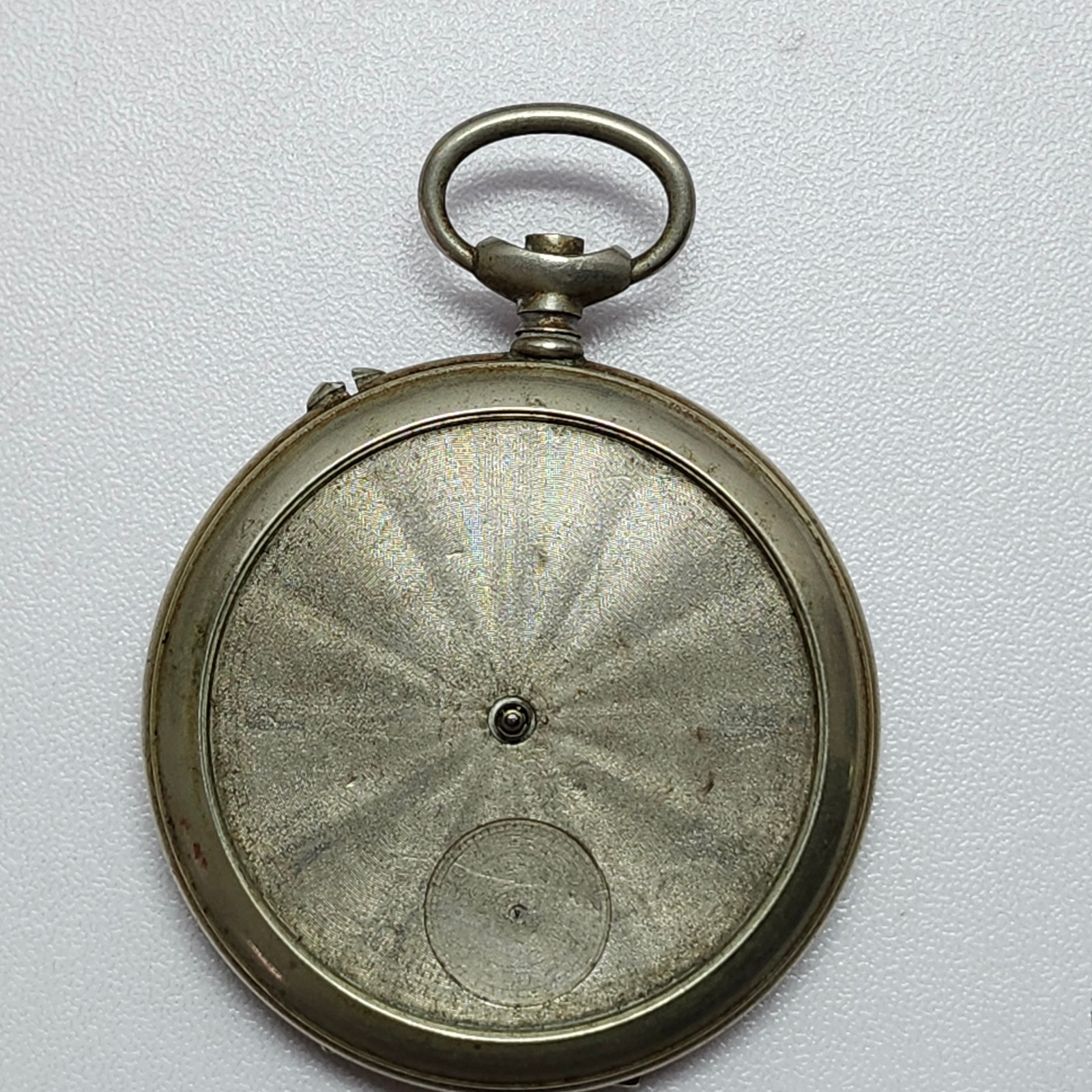 FHF Swiss Made Pocket Watch Movement & Case Pin-Set For Parts Repair