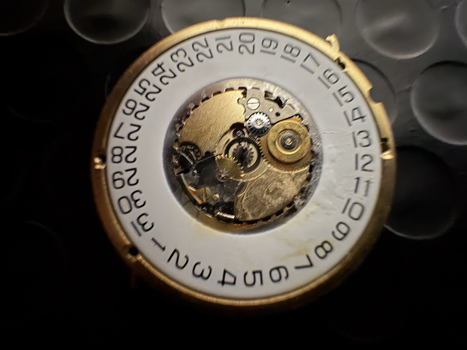 TAG Heuer 1.98 Watch Movement Swiss 7 Jewels Quartz Caliber ETA 955.112