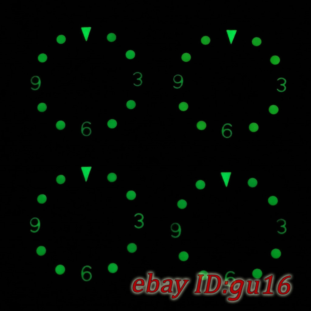 29mm Sterile Black Blue Green watch dial fit NH35 NH36 ETA 2824/2836 Miyota 8215