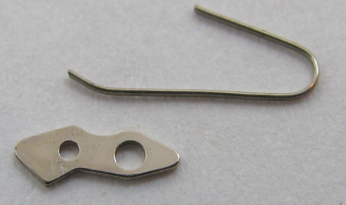 vintage FHF 905 908 909 watch movement part date jumper + spring 2576 + 2575