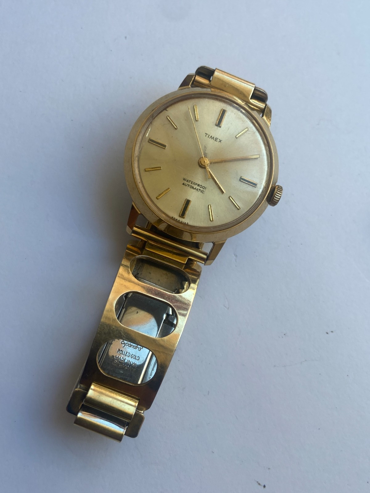 VINTAGE MEN WRIST WATCH SALE FOR PARTS TIMEX 1968 KELTON AUTOMATIC GREAT BRITAIN