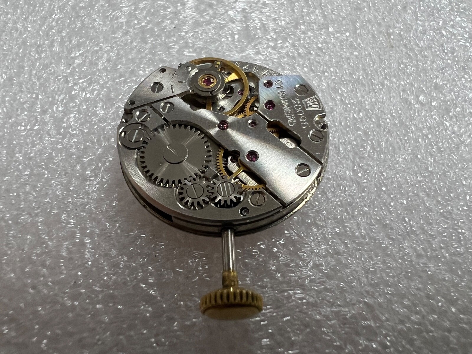 Watch movement USSR ZARJA Cal.2009b plus Dial. Working , for parts
