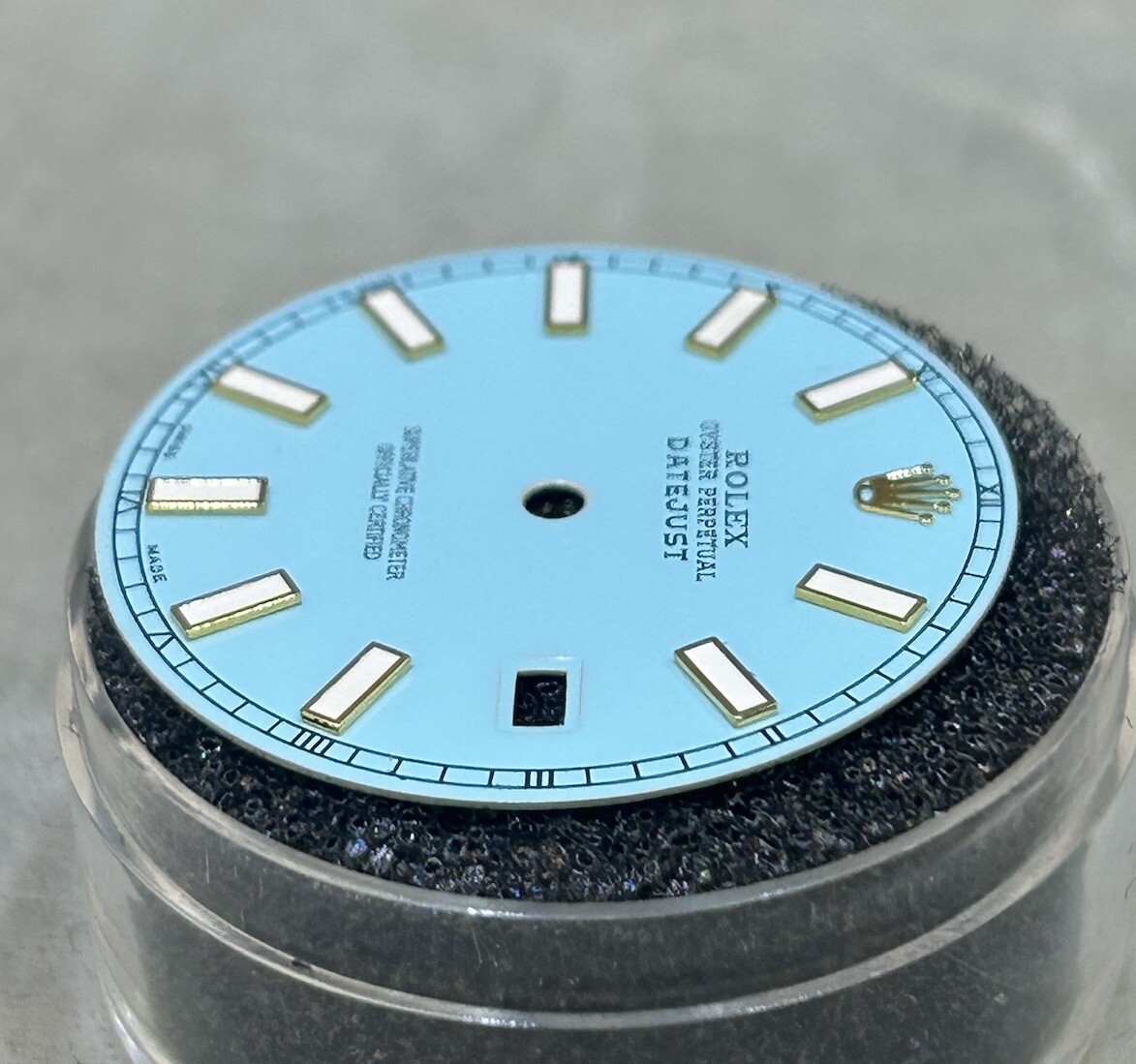 Rolex DateJust II 41mm Custom Light Blue Lume Dial For Model 116333 & 116303