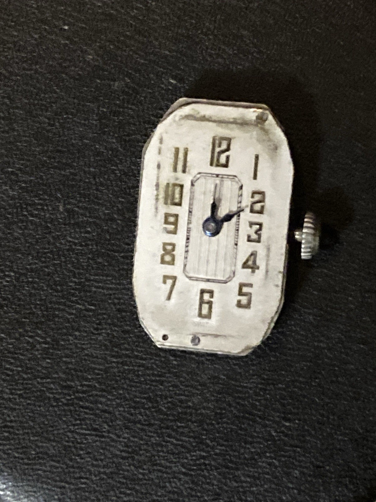 Bering Watch Co Swiss Movment Sapphire Crown In Sterling 2adj 15j For Parts