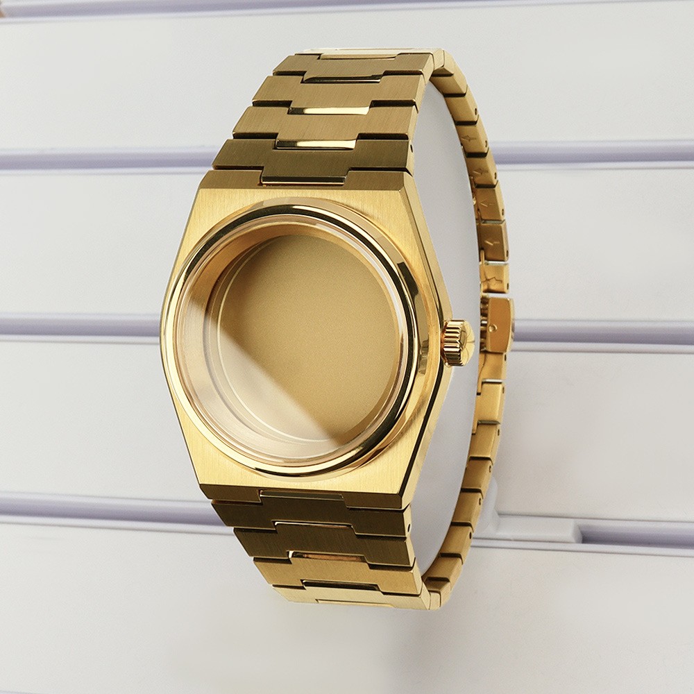 316L Stainless Steel 40mm Watch Case Strap Sapphire PRX Mod For NH35 NH36 NH38