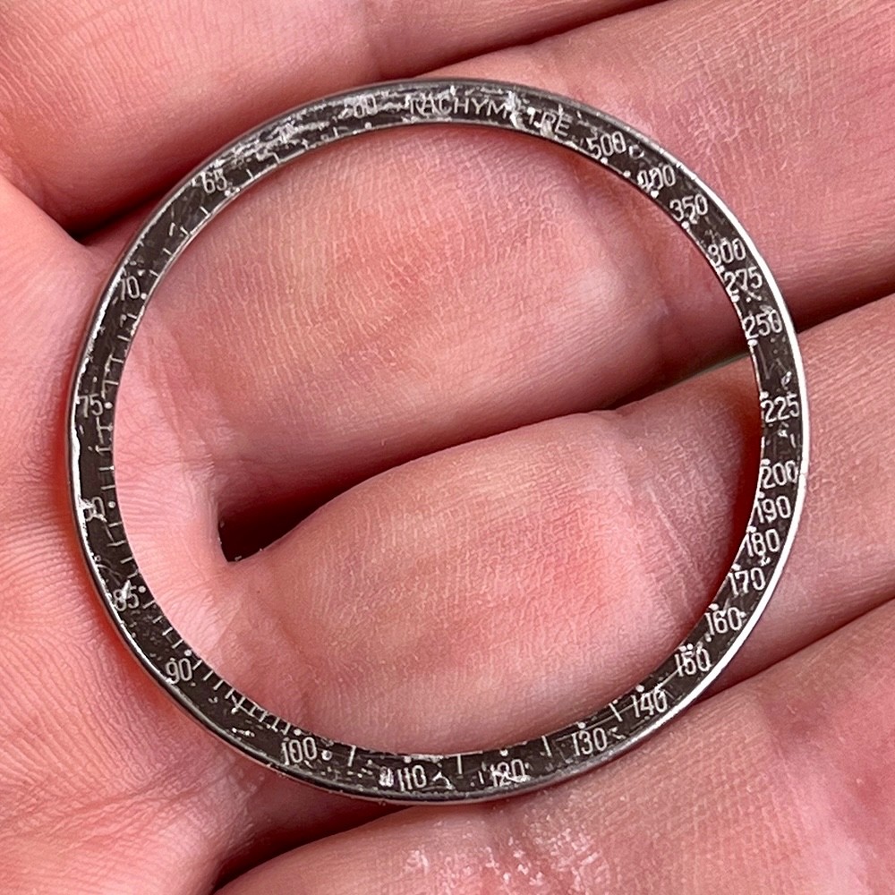 OMEGA SPEEDMASTER ED WHITE 2915 2998 145.012 105.003 DON DOT OVER 90 BEZEL