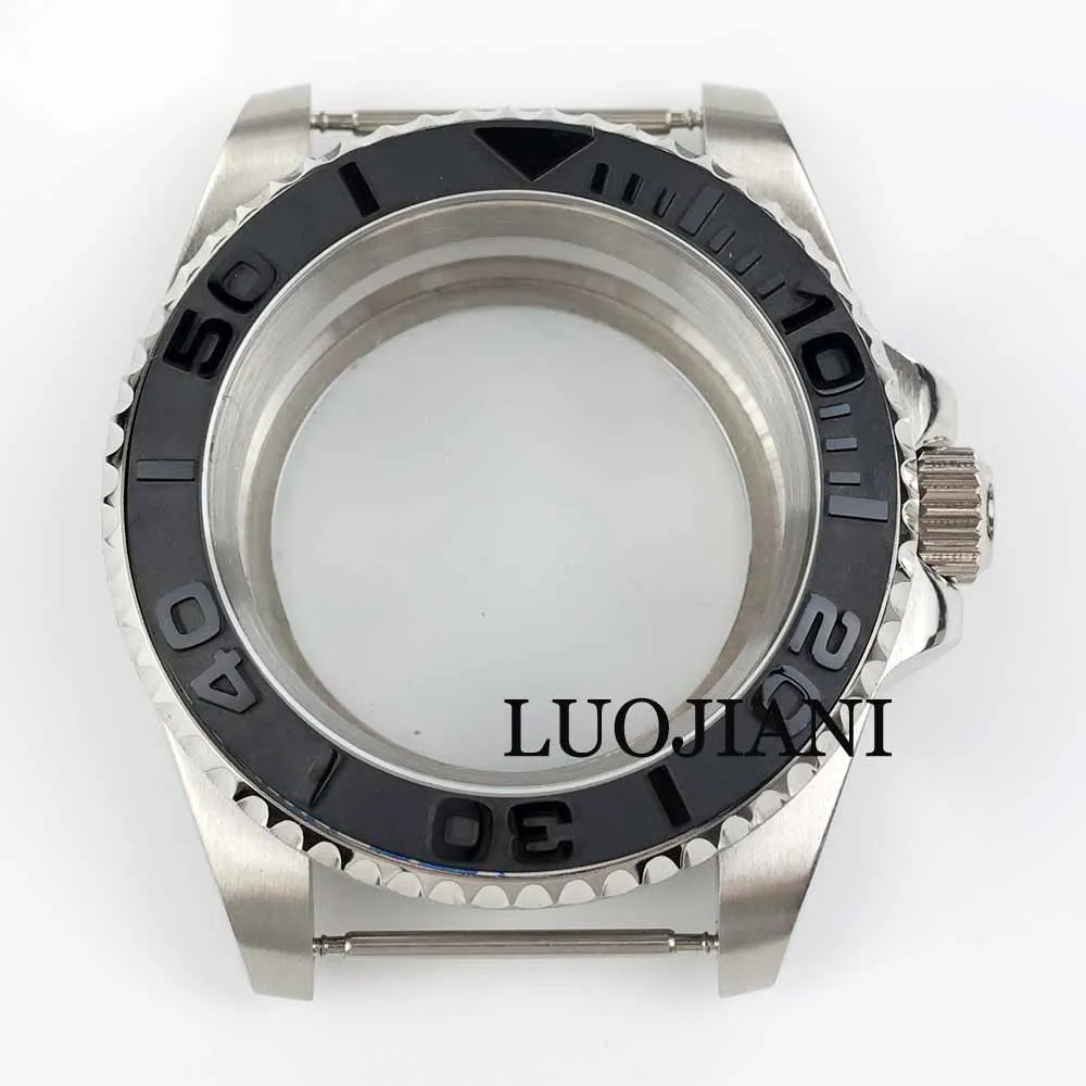 40mm NH35 Steel Case Ceramic Bezel Sapphire 28.5 Dial Jubilee Strap