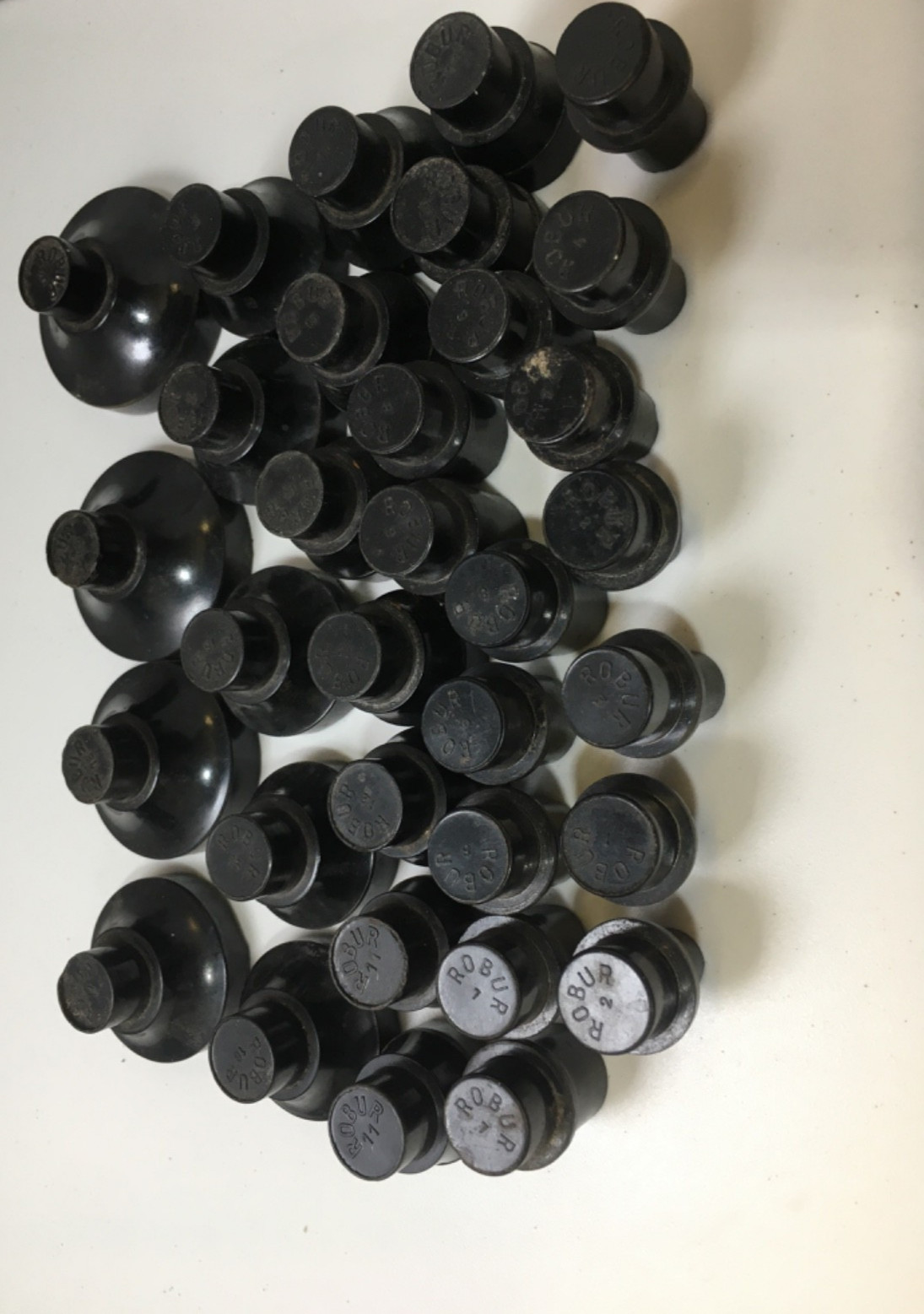 Robur Crystal Press Dies Acrylic/Bakelite Used Various Sizes