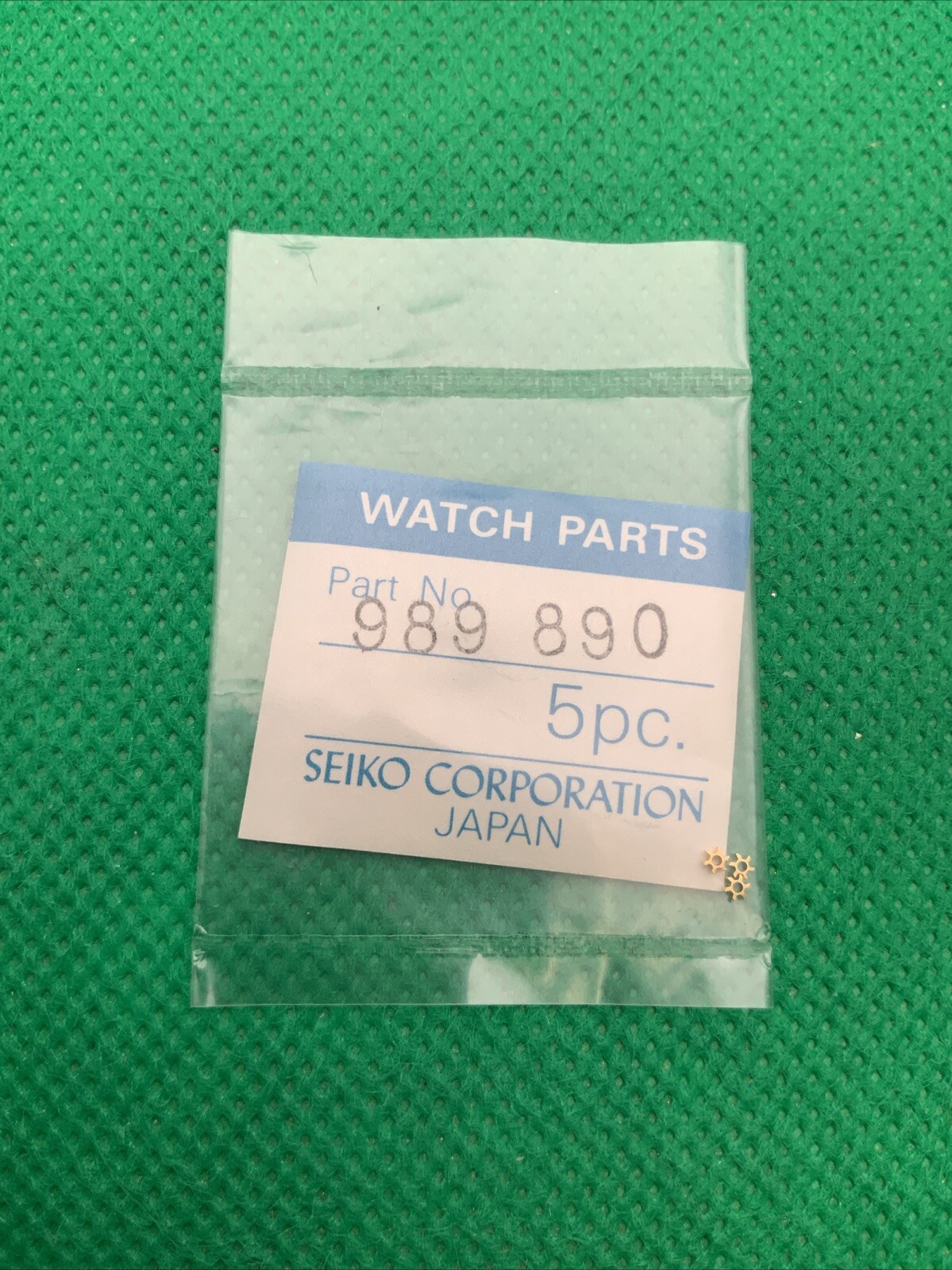 Genuine Seiko 989 890 Intermediate Wheel For Day Correction Watch Part (1 Pc)