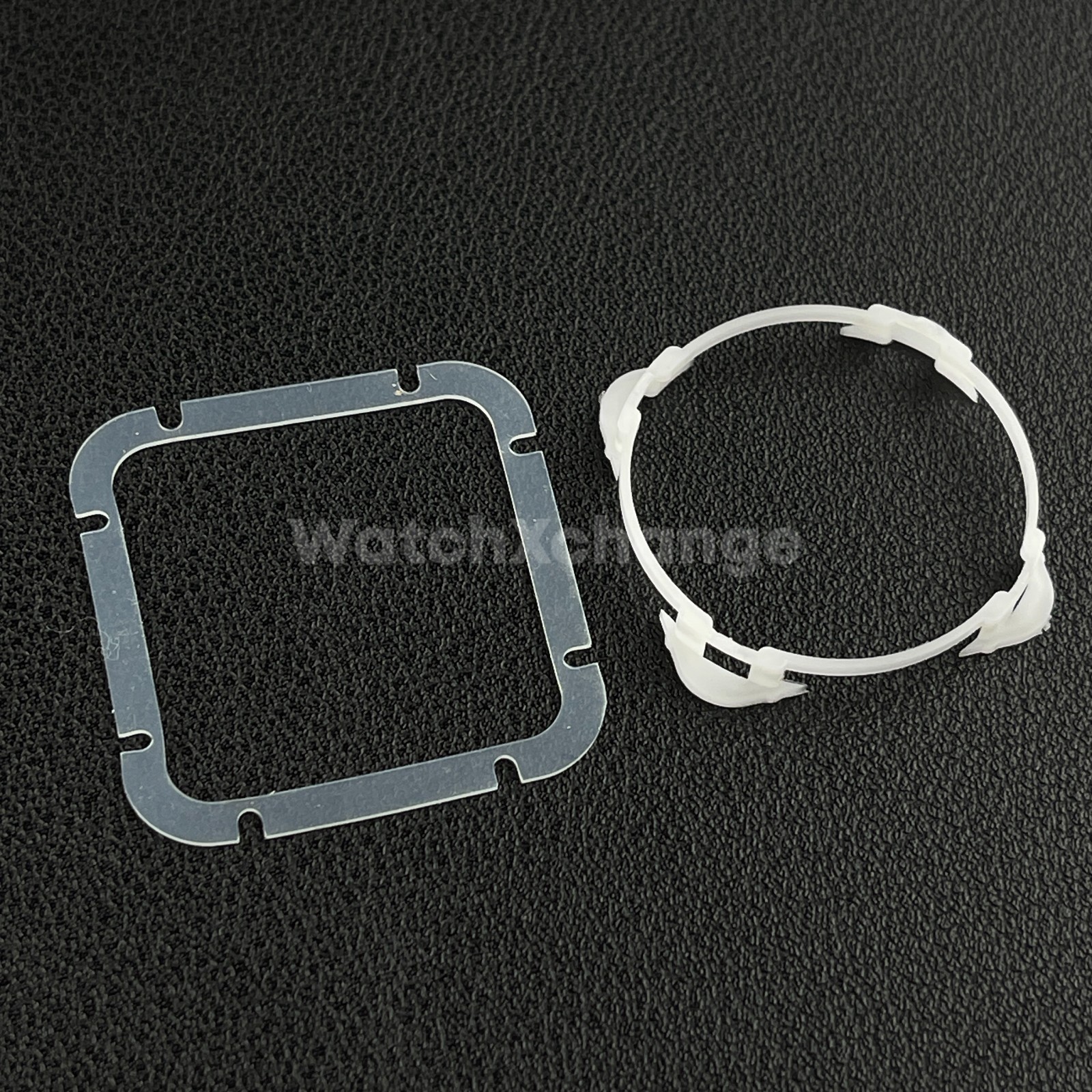 Silver 38mm Square Watch Case Stainless Steel NH35 4R35 NH36 4R36 Movements
