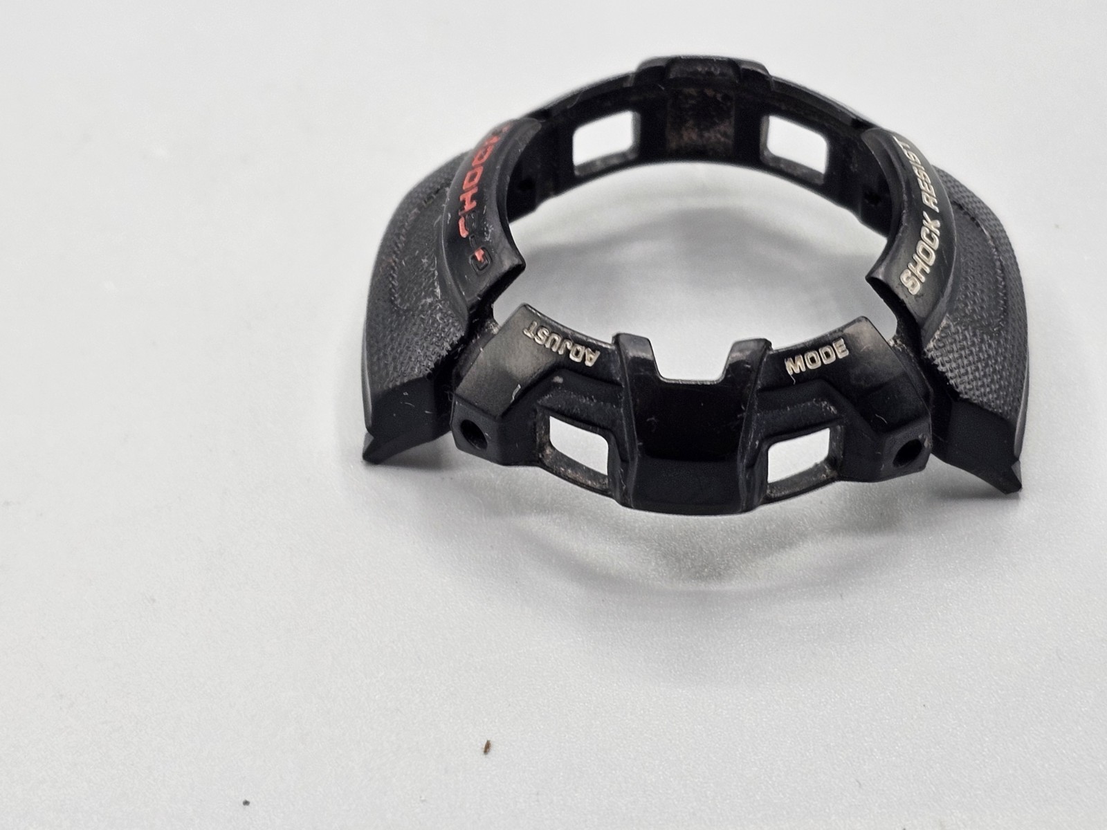 Genuine Casio G-Shock GW 1500 1501 Black Resin Watch Bezel & Metal Insert Pieces