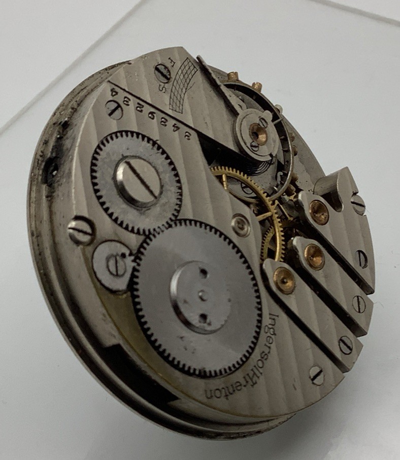 1909 Trenton Grade 140 16s Model 3 15Jewel Pocket Watch Movement
