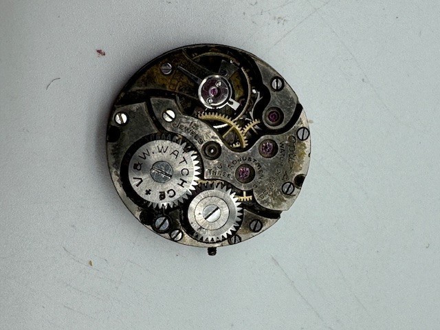 Vintage Optima 15 Jewels Mechanical Watch Movement Untested