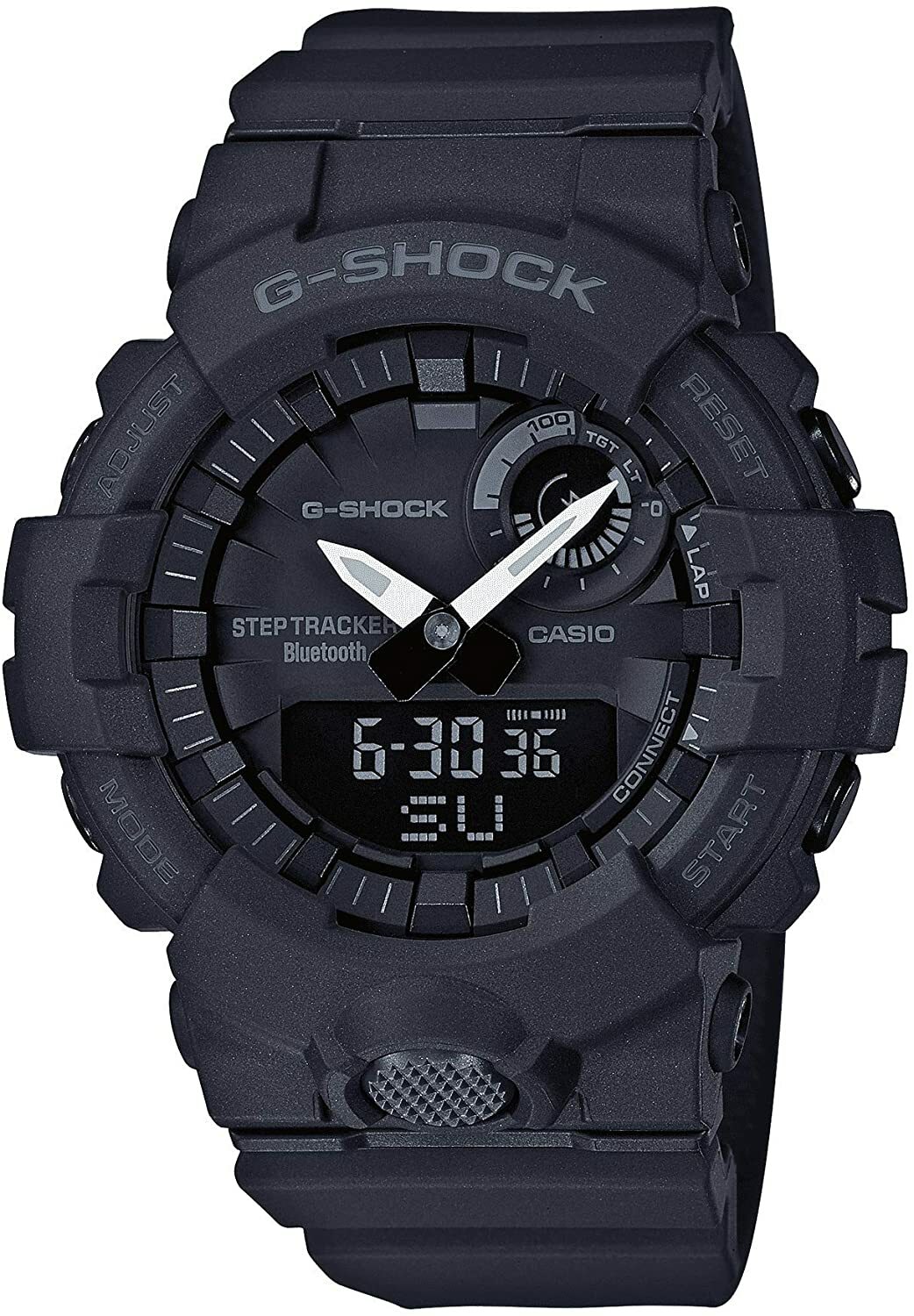 G-Shock GBA-800 GBA-800SF GBA800 GBA800SF black resin watch bezel