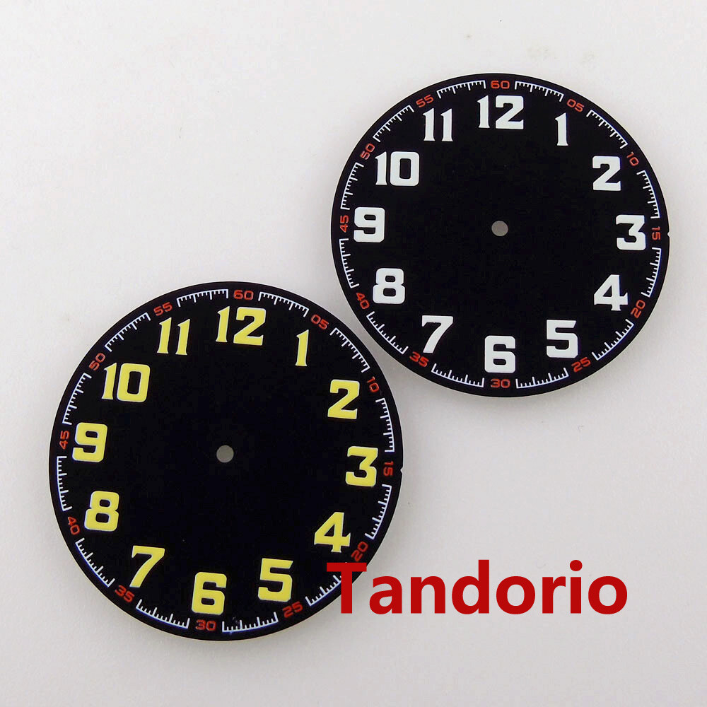 Fit NH35 NH36 ETA 2836 2824 PT5000 Automatic Green Luminous Watch Hands Dial