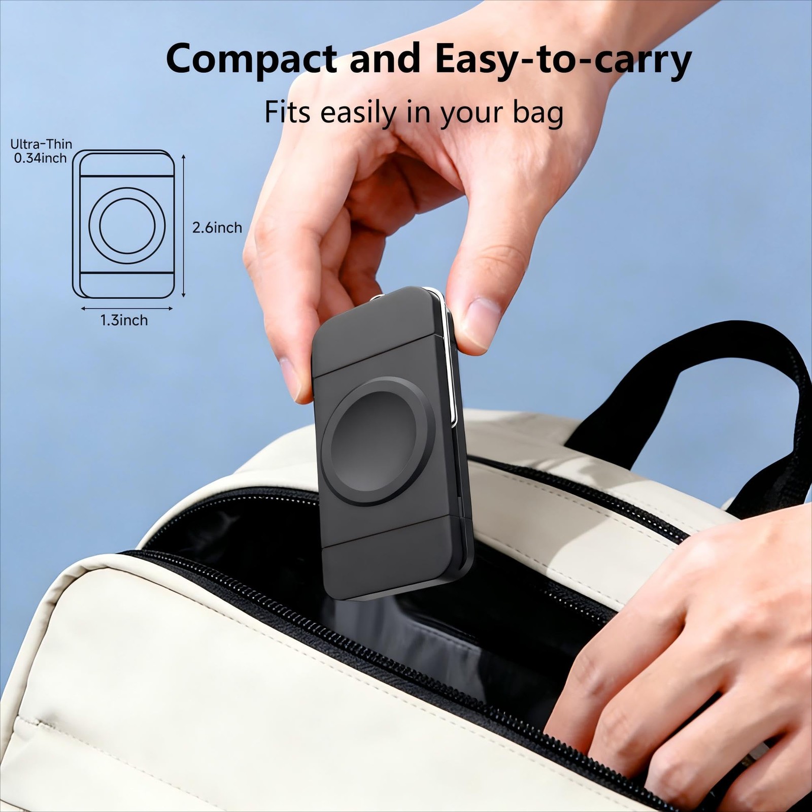 Charger for Apple Watch, Magnetic Portable iwatch Charger, USB C &USB A Fast …
