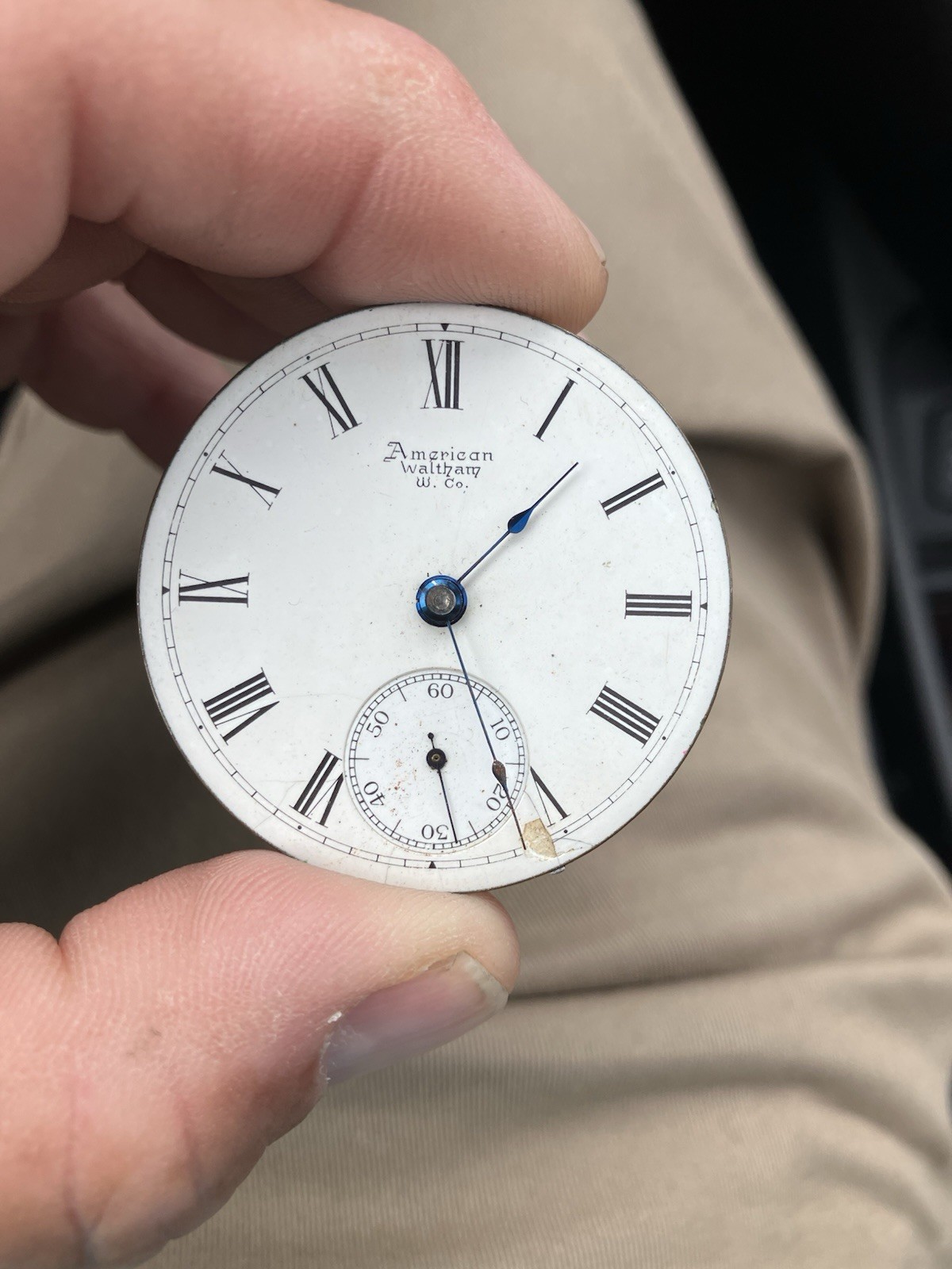 Waltham & ELGIN Pocket Watch Movements Parts Repair